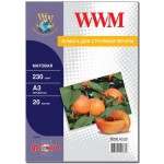 Купити WWM A3 Matte Paper (M230.A3.20)