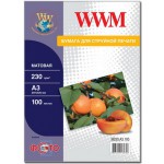Купити Папір WWM A3 Matte Paper (M230.A3.100)