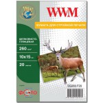 Купити WWM 10x15 Glossy Silk Paper (SG260.F20)