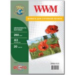 Купити WWM A3 Matte Silk Paper (SM260.A3.20)