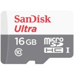 Купити SanDisk 16GB microSDHC class 10 UHS-I (SDSQUNB-016G-GN3MN)