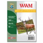 Купити WWM 10x15 Glossy Silk Paper (SG260.F50)