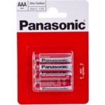 Купити Panasonic AAA 4шт Red Zinc (R03REL/4BPU)