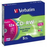 Купити Verbatim CD-RW (43167) 5шт