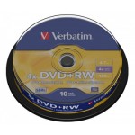 Купити Verbatim DVD+RW (43488) 10шт