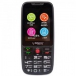 Купити Мобільний телефон Sigma Comfort 50 Elegance 3 Black (4827798233719)