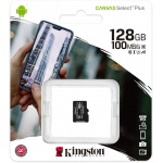 Купити Kingston MicroSDXC 128GB UHS-I A1 Class 10 card only (SDCS2/128GBSP)