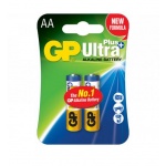 Купити Батарейка GP LR6/AA 1.5V Ultra Plus Alkaline Blister 2шт. (15AUP-U2)