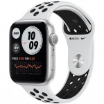 Купити Apple Watch Nike SE GPS 44mm Silver Aluminum Case with Pure Plati (MYYH2UL/A)