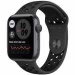 Купити Apple Watch Nike Series SE GPS 44mm Space Gray Aluminium Case with Anthracite (MYYK2UL/A) Black