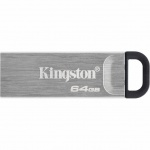 Купити Kingston DT Kyson 64GB (DTKN/64GB) Silver-Black