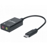 Купити Звукова плата Intracom Manhattan USB Type-C 2.1 Channel (153317)