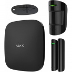 Купити Комплект охоронної сигналізації Ajax StarterKit Plus - Hubkit Plus Black (StarterKit Plus /Black) 