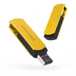 Купити eXceleram 16GB P2 Series USB 3.1 Yellow2-Black (EXP2U3Y2B16)