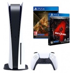 Купити Ігрова приставка Sony PlayStation 5 + Гра Babylon's Fall + Гра Back 4 Blood (CFI-1108A)
