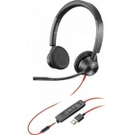 Купити Навушники Plantronics Blackwire 3325-M USB-A Black (214016-01)
