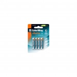 Купити Батарейка ColorWay AAA LR03 Alkaline Power лужні 4шт. (CW-BALR03-4BL) 