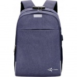 Купити Рюкзак для ноутбука AirOn 14 Lock 18L Blue (4822356710650)