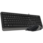 Купити Комплект клавіатура+миша A4Tech F1010 Grey