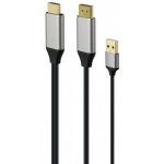 Купити Перехідник Cablexpert HDMI - DisplayPort 4K 2m Grey (A-HDMIM-DPM-01)