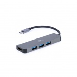 Купити Концентратор Cablexpert USB-C 2-in-1 (A-CM-COMBO2-01) 