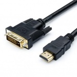 Купити Кабель ATcom DVI / HDMI 5m Black 