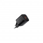 Купити Зарядний пристрій Choetech GaN USB-A/USB-C 33W QC3.0/PD/PPS (PD5006-EU-BK) 