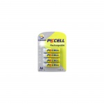 Купити Аккумулятор PkCell AA R6 NiMH 1300mAh 4шт. (PC/AA1300-4BR)