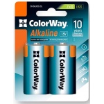 Купити Батарейка ColorWay Alkaline Power LR20 D BL/2 (CW-BALR20-2BL)