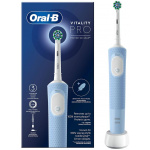 Купити Електрична зубна щітка Braun Oral-B Vitality D100 Pro Protect X Clean CrossAction Vapor Blue (D103.413.3 Blue)